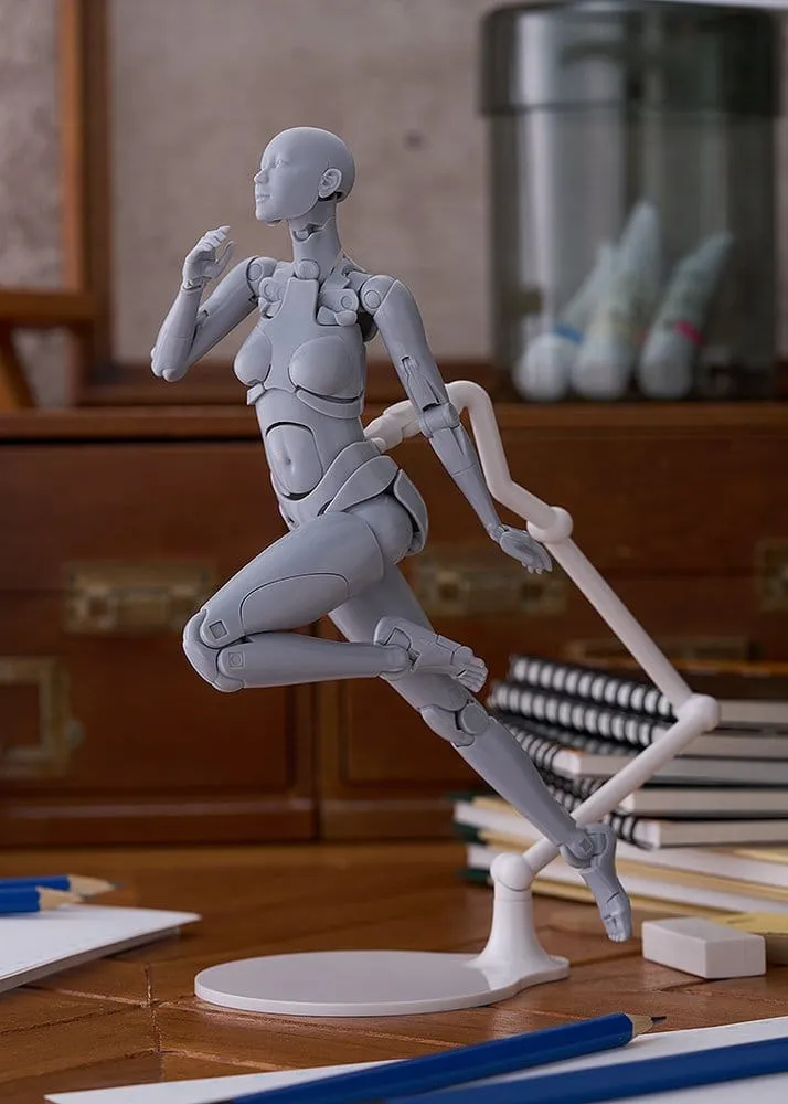 Figma Action Figure Nishimura Style Drawing Doll Olive Gray 21 cm